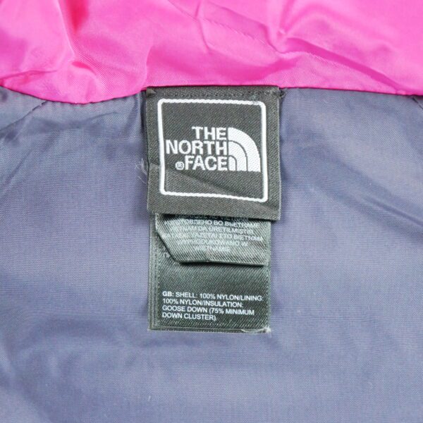 Doudoune femme sans manches rose The North Face Col Montant