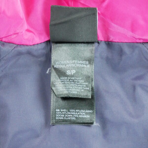Doudoune femme sans manches rose The North Face Col Montant