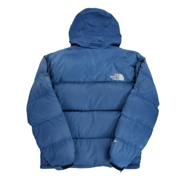 Doudoune homme manches longues bleu The North Face Col Montant