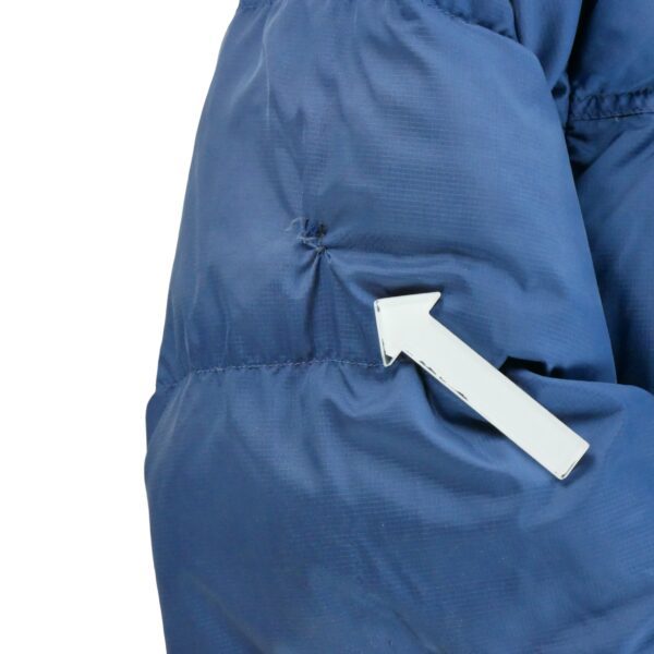 Doudoune homme manches longues bleu The North Face Col Montant