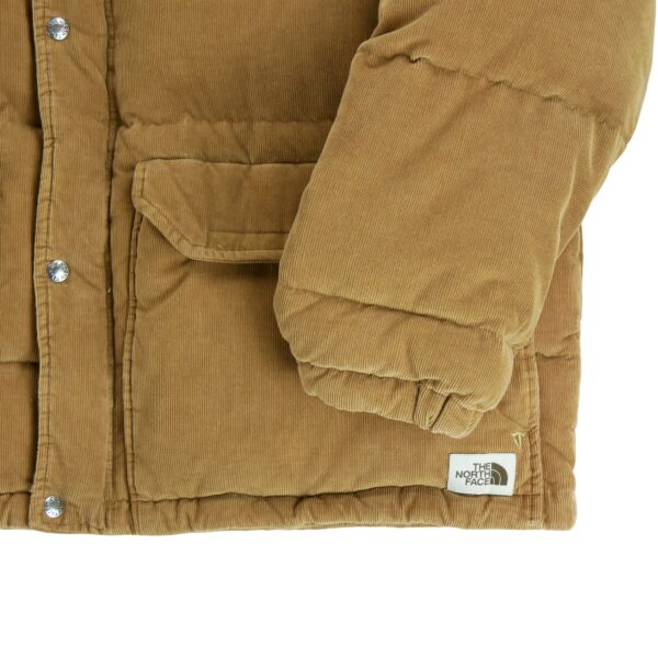 Doudoune homme manches longues marron The North Face Col Montant