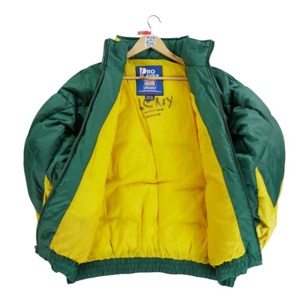Doudoune homme manches longues vert NFL Col Montant Equipe Green Bay Packers