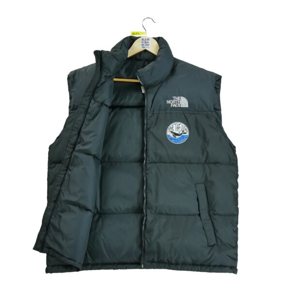 Doudoune homme sans manches noir The North Face Col Montant