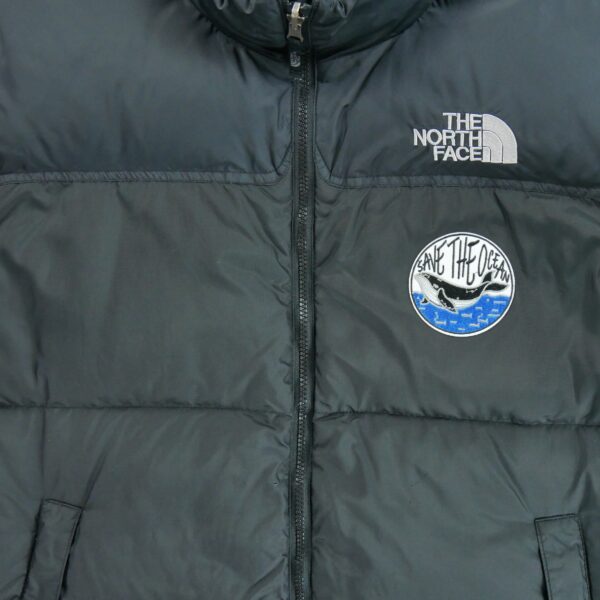 Doudoune homme sans manches noir The North Face Col Montant