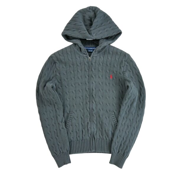 Gilet enfant manches longues gris Polo Ralph Lauren Col Rond