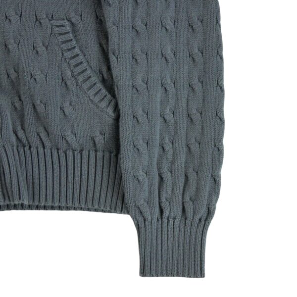 Gilet enfant manches longues gris Polo Ralph Lauren Col Rond