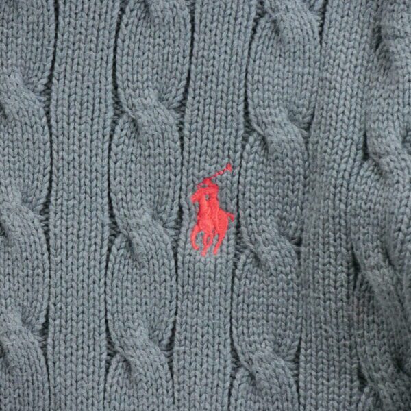 Gilet enfant manches longues gris Polo Ralph Lauren Col Rond
