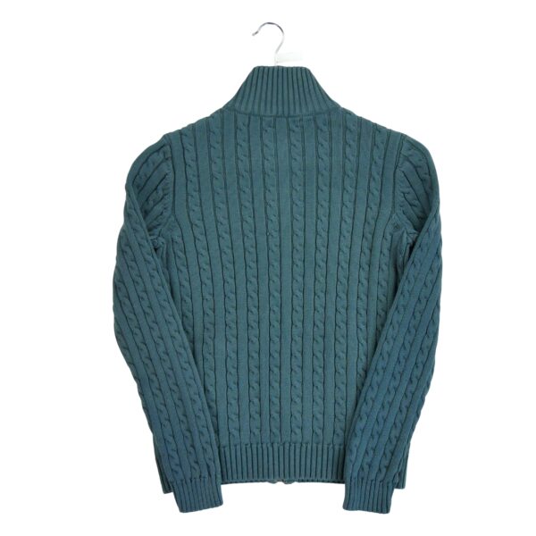 Gilet femme manches longues bleu Polo Ralph Lauren Col Montant