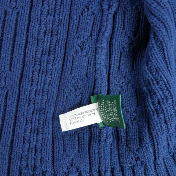 Gilet femme manches longues marine Polo Ralph Lauren Col Harrington