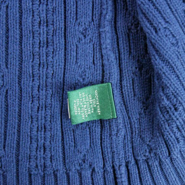 Gilet femme manches longues marine Polo Ralph Lauren Col Harrington