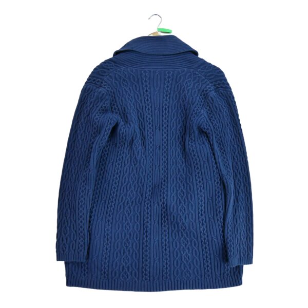 Gilet femme manches longues marine Polo Ralph Lauren Col Harrington