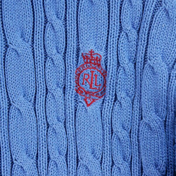 Gilet femme manches longues violet Polo Ralph Lauren Col Montant