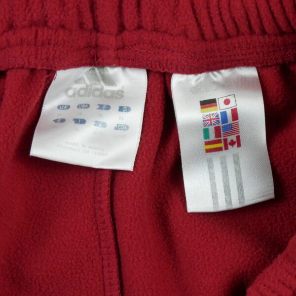 Jogging homme rouge Adidas Equipe Arkansas