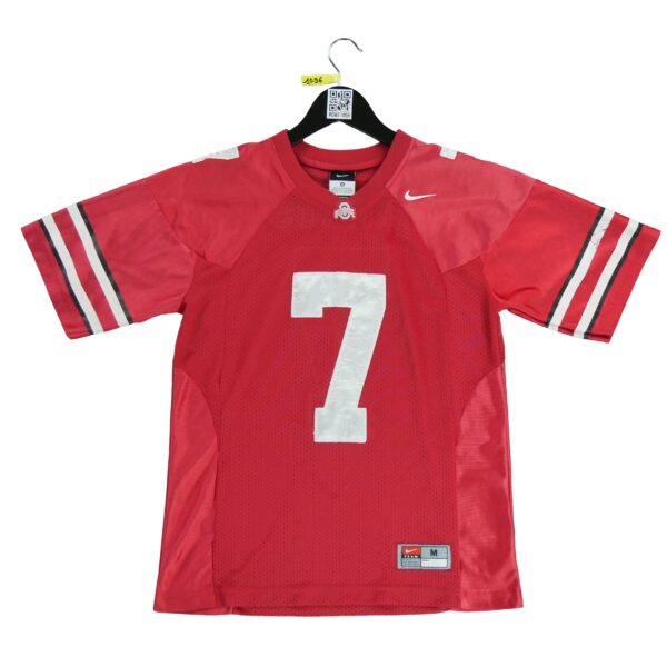 Maillot manches courtes enfant rouge Nike Equipe Ohio State QWE1096