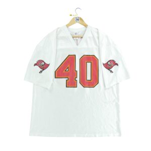 Maillot manches courtes homme blanc NFL Equipe Tampa Bay Buccaneers