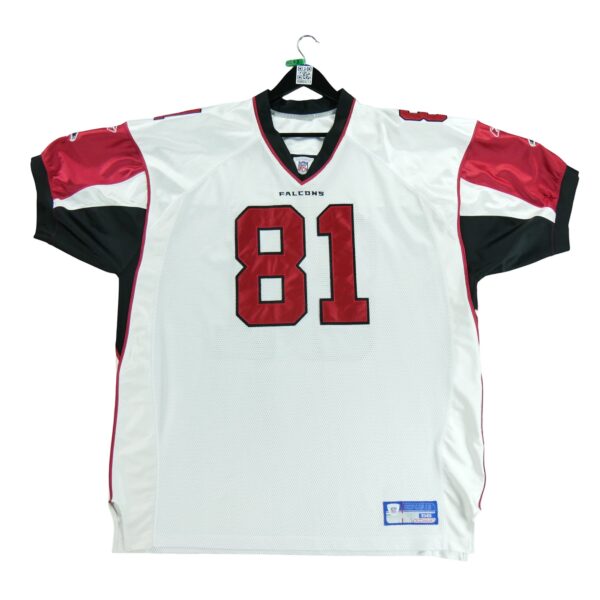 Maillot manches courtes homme blanc Reebok Equipe Atlanta Falcons QWE0273