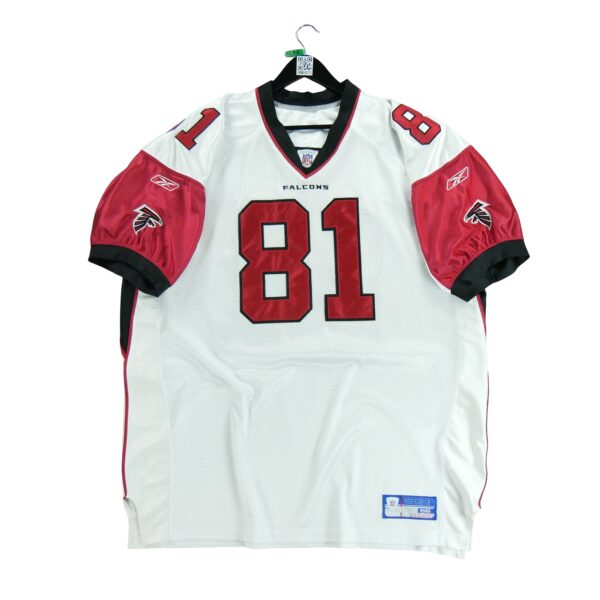 Maillot manches courtes homme blanc Reebok Equipe Atlanta Falcons QWE0273