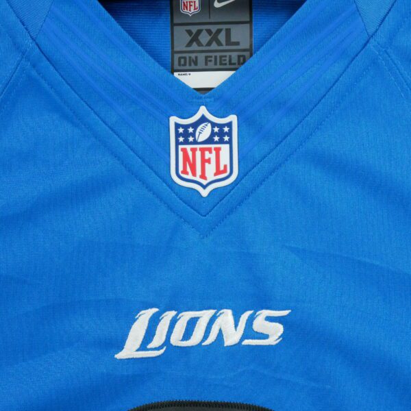 Maillot manches courtes homme bleu Nike Equipe Detroit Lions