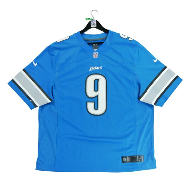 Maillot manches courtes homme bleu Nike Equipe Detroit Lions