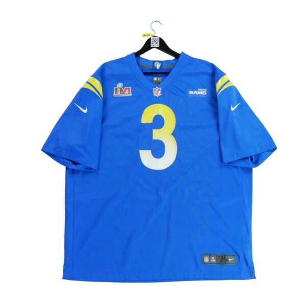 Maillot manches courtes homme bleu Nike Equipe Saint Louis Rams