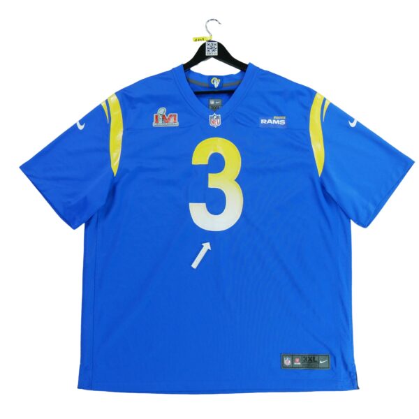 Maillot manches courtes homme bleu Nike Equipe Saint Louis Rams