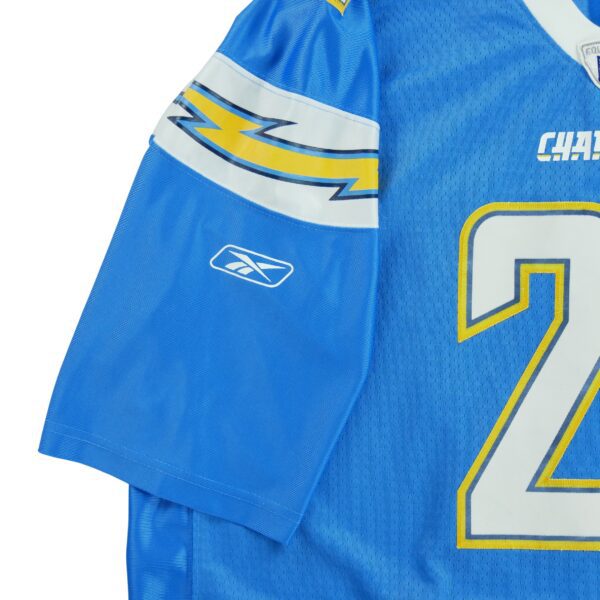 Maillot manches courtes homme bleu Reebok Equipe Los Angeles Chargers QWE1134