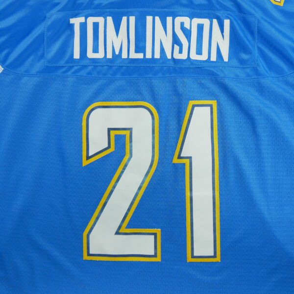 Maillot manches courtes homme bleu Reebok Equipe Los Angeles Chargers QWE1134