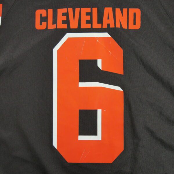 Maillot manches courtes homme marron Nike Equipe Cleveland Browns QWE0305