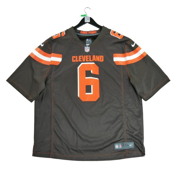 Maillot manches courtes homme marron Nike Equipe Cleveland Browns QWE0305