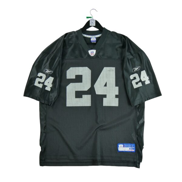 Maillot manches courtes homme noir Reebok Equipe Oakland Raiders QWE0300