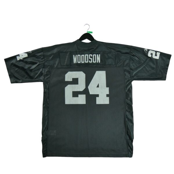 Maillot manches courtes homme noir Reebok Equipe Oakland Raiders QWE0300