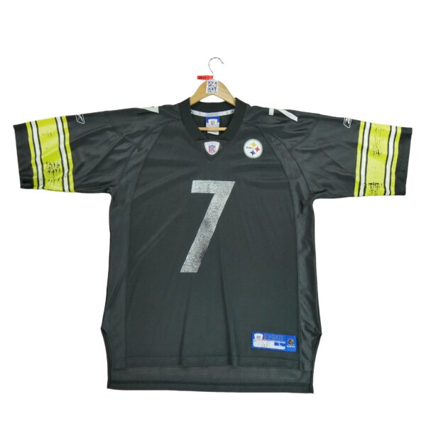 Maillot manches courtes homme noir Reebok Equipe Pittsburgh Steelers
