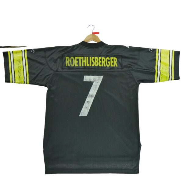 Maillot manches courtes homme noir Reebok Equipe Pittsburgh Steelers