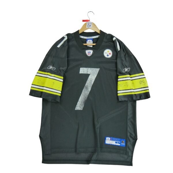 Maillot manches courtes homme noir Reebok Equipe Pittsburgh Steelers