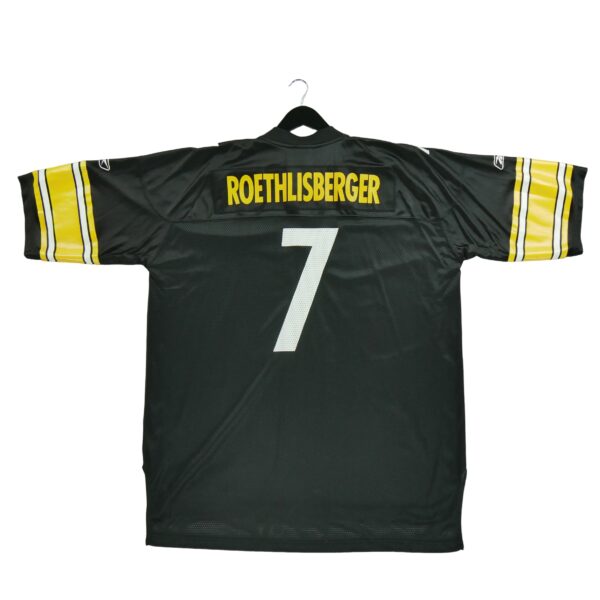 Maillot manches courtes homme noir Reebok Equipe Pittsburgh Steelers QWE3814