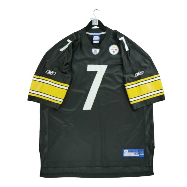 Maillot manches courtes homme noir Reebok Equipe Pittsburgh Steelers QWE3814