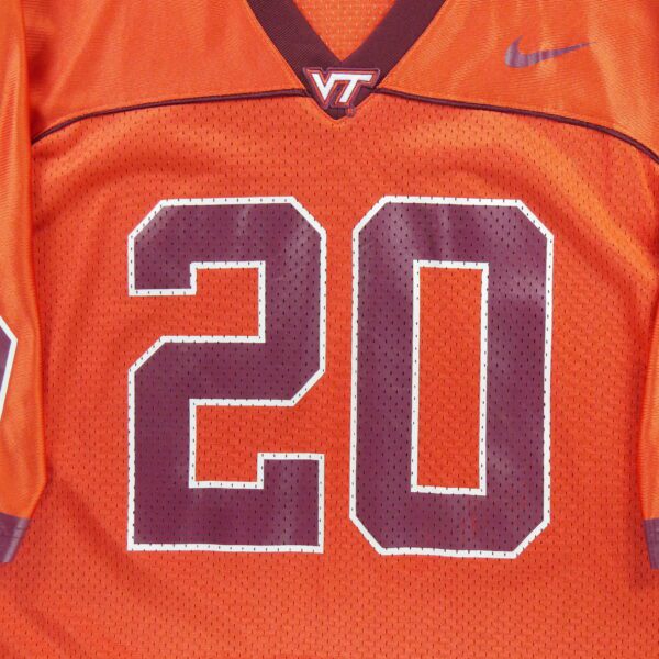 Maillot manches courtes homme orange Nike Equipe Virginia Tech QWE3048