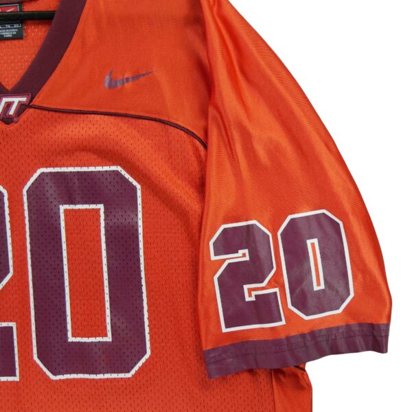 Maillot manches courtes homme orange Nike Equipe Virginia Tech QWE3048