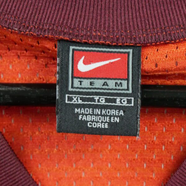 Maillot manches courtes homme orange Nike Equipe Virginia Tech QWE3048