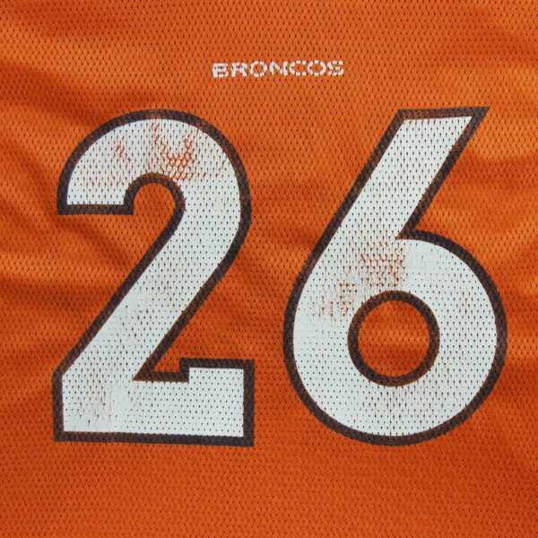 Maillot manches courtes homme orange Reebok Equipe Denver Broncos