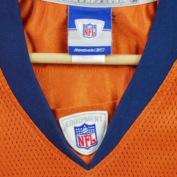 Maillot manches courtes homme orange Reebok Equipe Denver Broncos