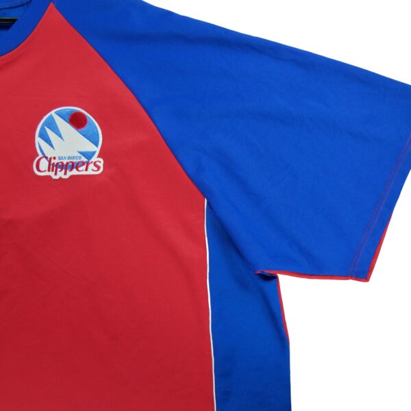 Maillot manches courtes homme rouge NBA Equipe Los Angeles Clippers QWE0440