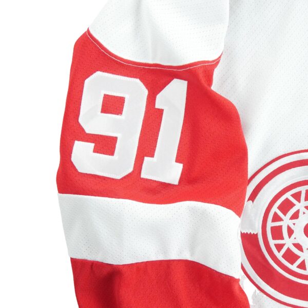 Maillot manches longues homme blanc NHL Equipe Detroit Red Wings
