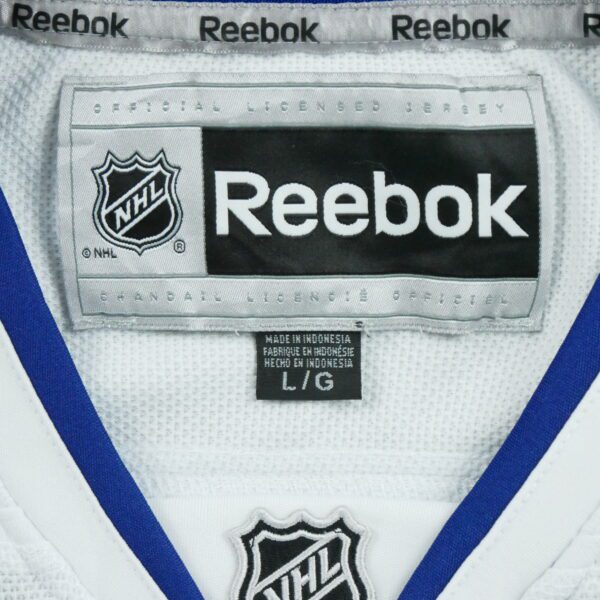 Maillot manches longues homme blanc Reebok Equipe Canucks de Vancouver