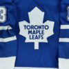 Maillot manches longues homme bleu NHL Equipe Toronto Maple Leafs QWE0026