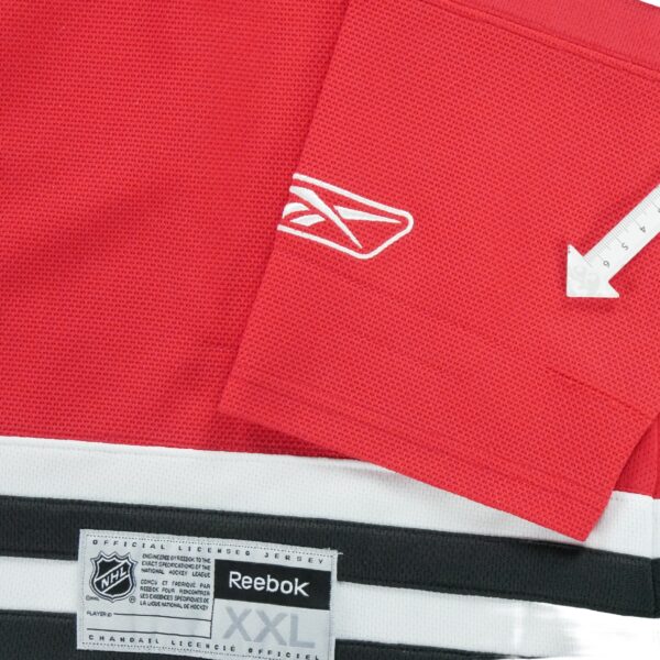Maillot manches longues homme rouge Reebok Equipe Chicago Blackhawks