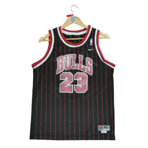 Maillot sans manches enfant noir Nike Equipe Chicago Bulls