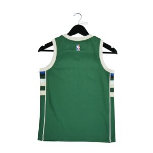 Maillot sans manches enfant vert Nike Equipe Milwaukee Bucks