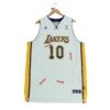 Maillot sans manches homme blanc Adidas Equipe Los Angeles Lakers