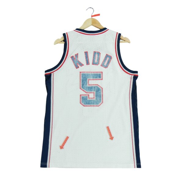 Maillot sans manches homme blanc Nike Equipe Brooklyn Nets